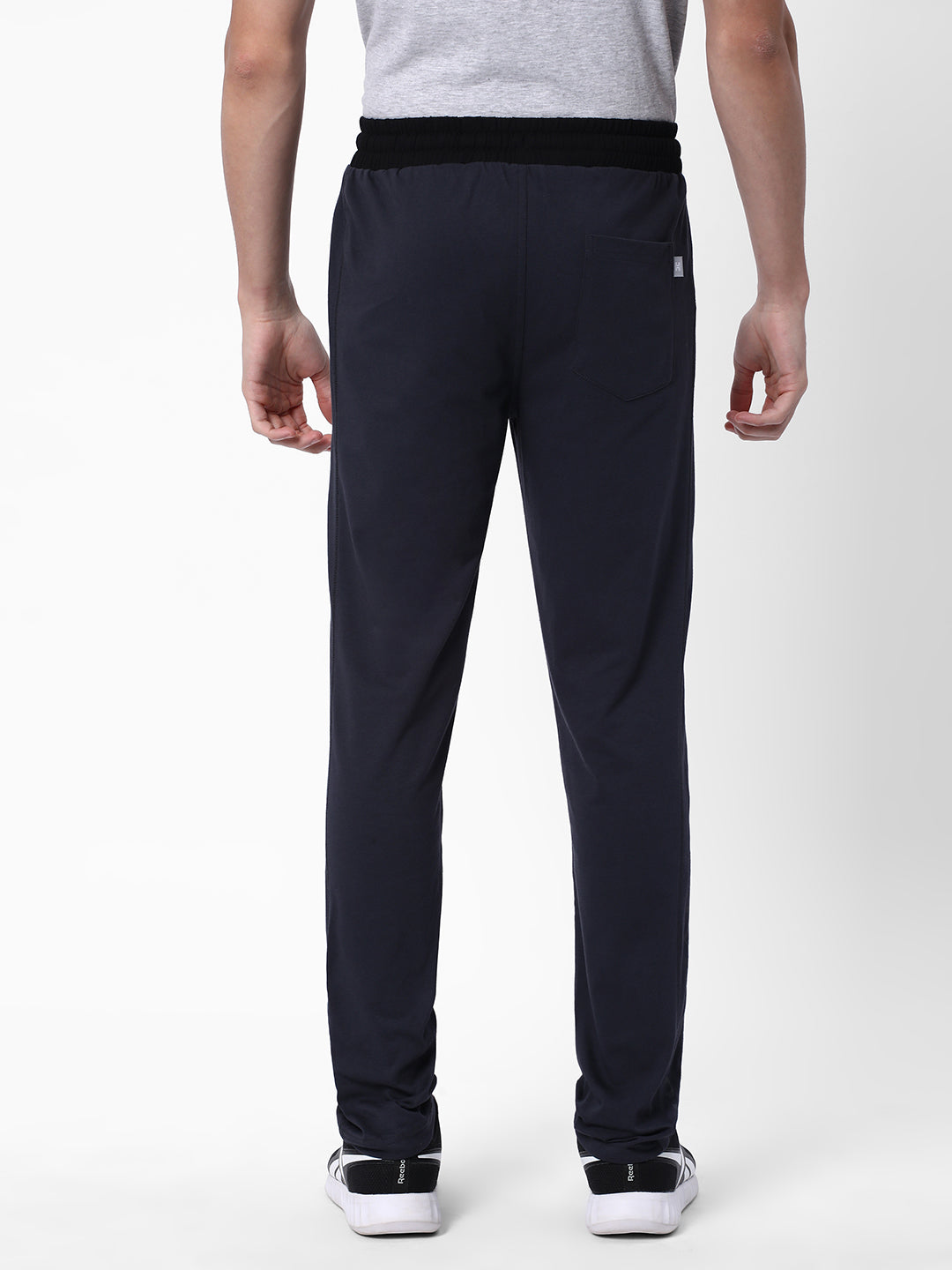 Buy CALVIN KLEIN JEANS Black Solid Cotton Regular Fit Mens Track Pants |  Shoppers Stop