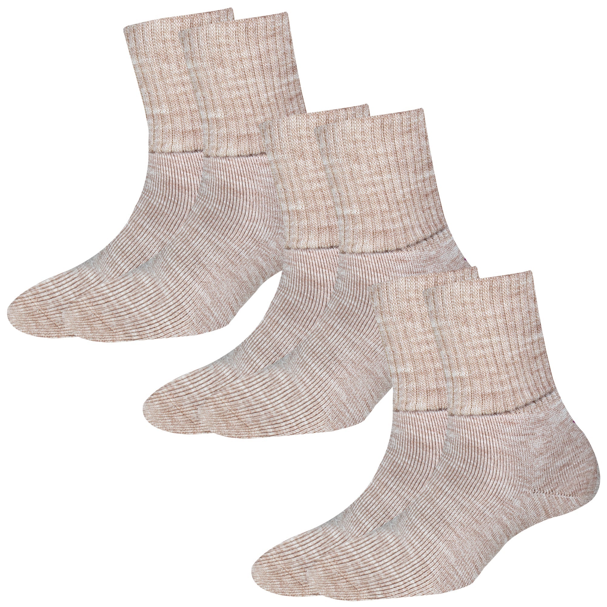 Young Wings Womens Woolen Non-Thumb Socks 700T 01 - Ankle Length - Pac –  Cotstyle